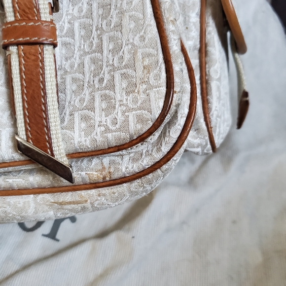 Dior Diorrissimo ivory pocket shoulder bag - Picture 8 of 9
